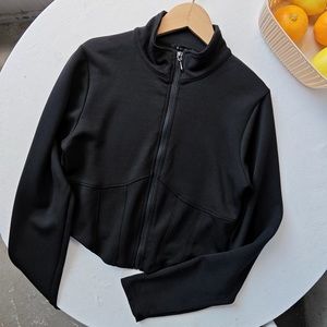 Amisu high neck zip up jacket